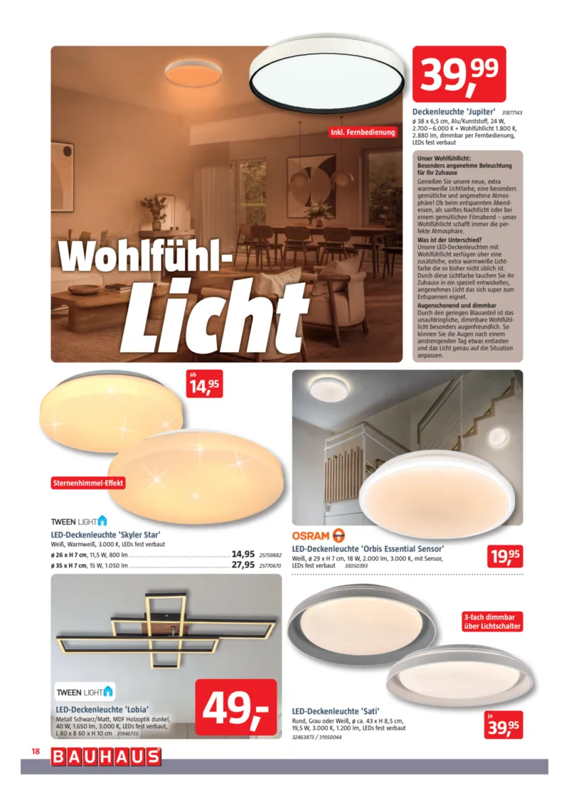 Bauhaus Prospekt vom 29.11.2025, Seite 18