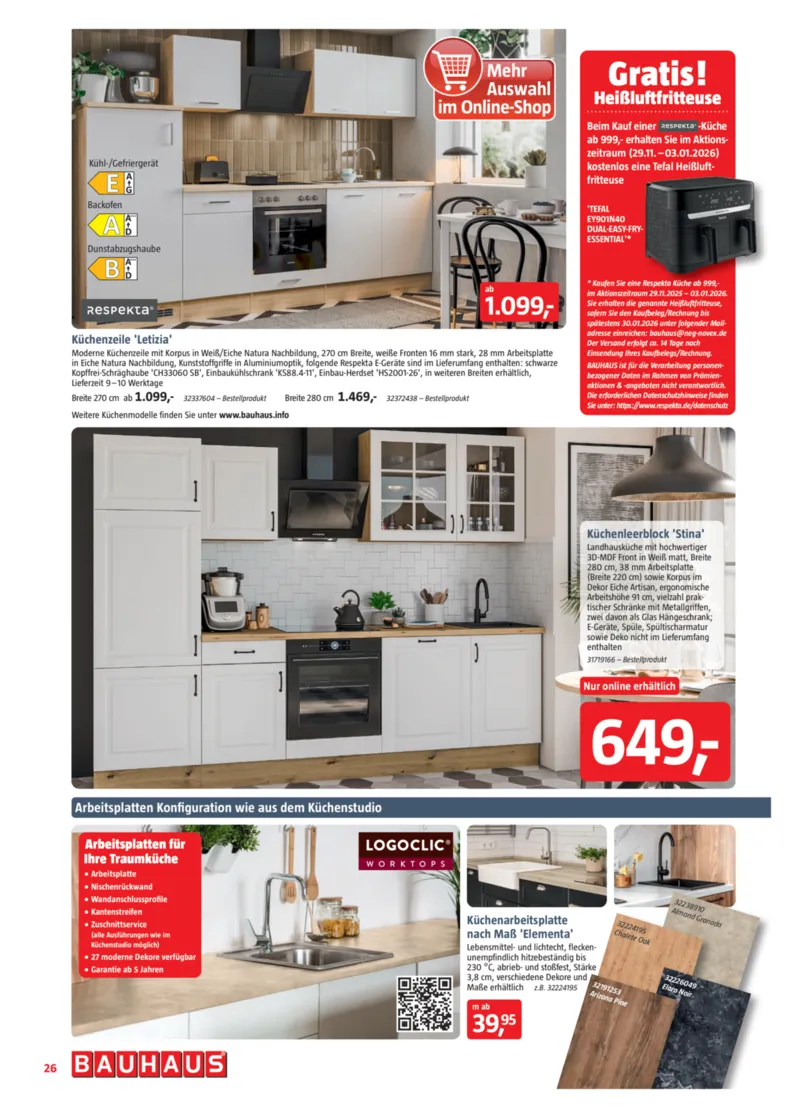 Bauhaus Prospekt vom 29.11.2025, Seite 26