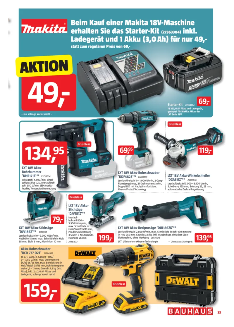 Bauhaus Prospekt vom 29.11.2025, Seite 33