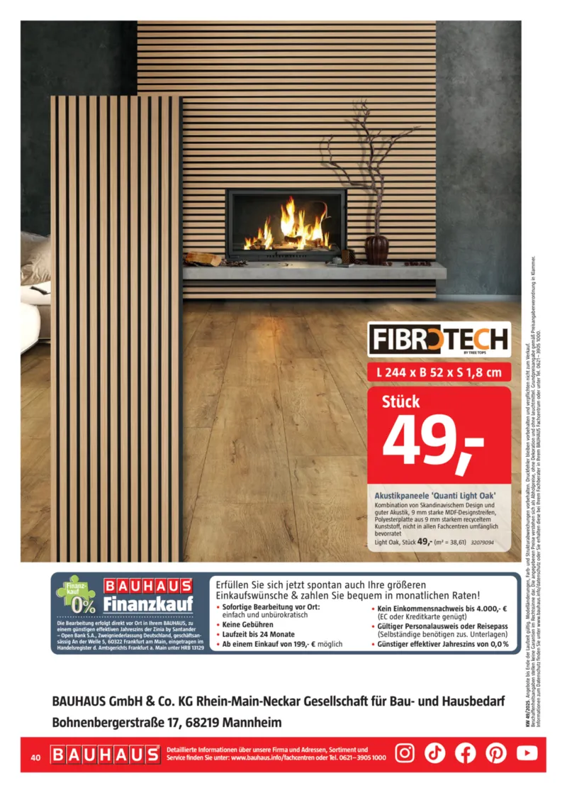 Bauhaus Prospekt vom 29.11.2025, Seite 40