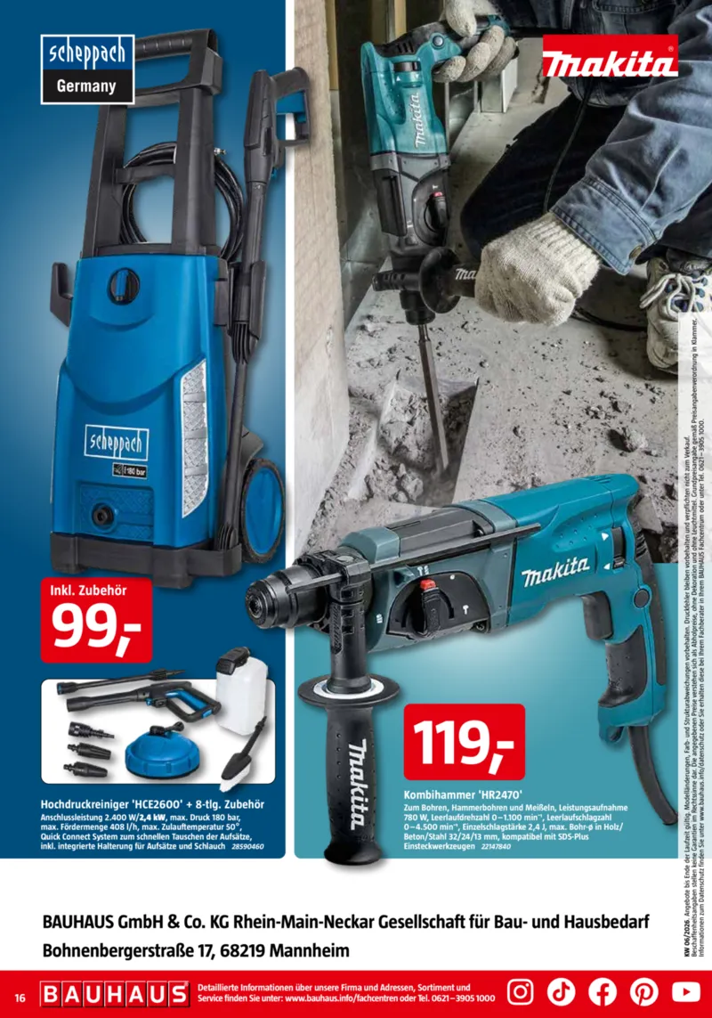 Bauhaus Prospekt vom 31.01.2026, Seite 16