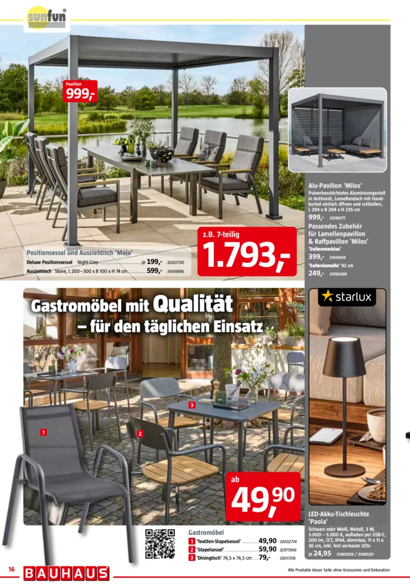 Bauhaus Prospekt vom 28.02.2026, Seite 16