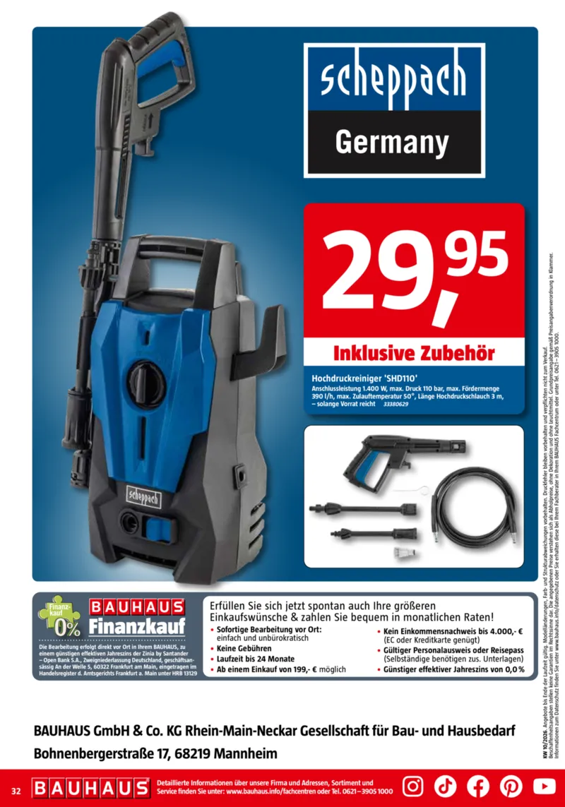 Bauhaus Prospekt vom 28.02.2026, Seite 32