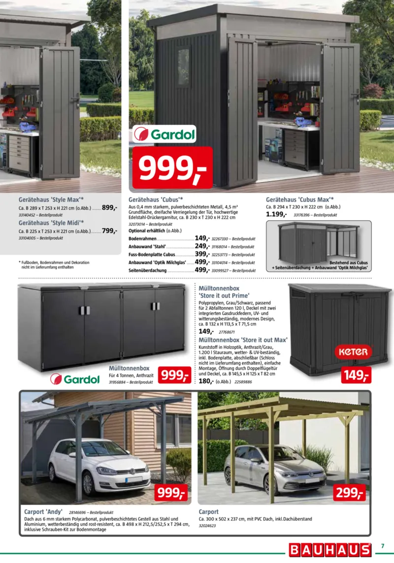 Bauhaus Prospekt vom 28.02.2026, Seite 7