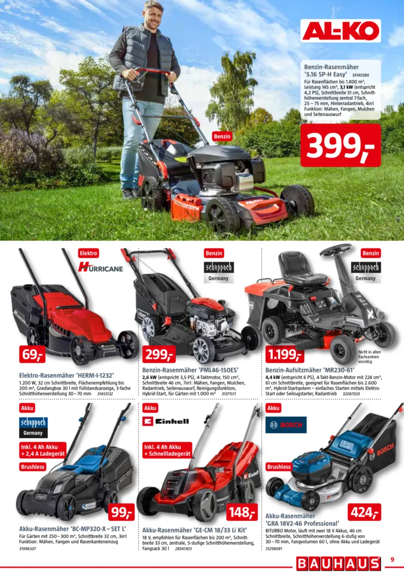 Bauhaus Prospekt vom 28.02.2026, Seite 9