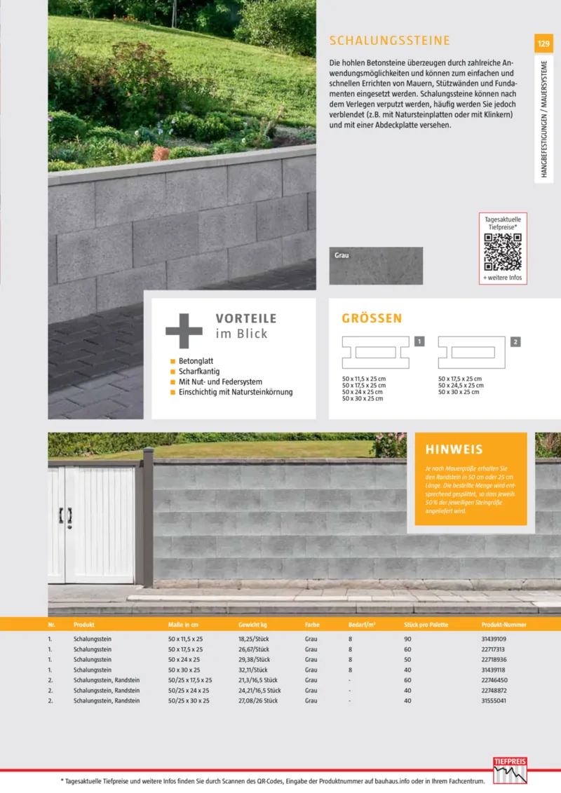 Bauhaus Prospekt vom 02.03.2026, Seite 129