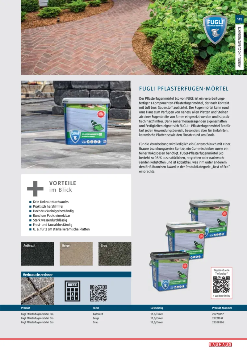 Bauhaus Prospekt vom 02.03.2026, Seite 141