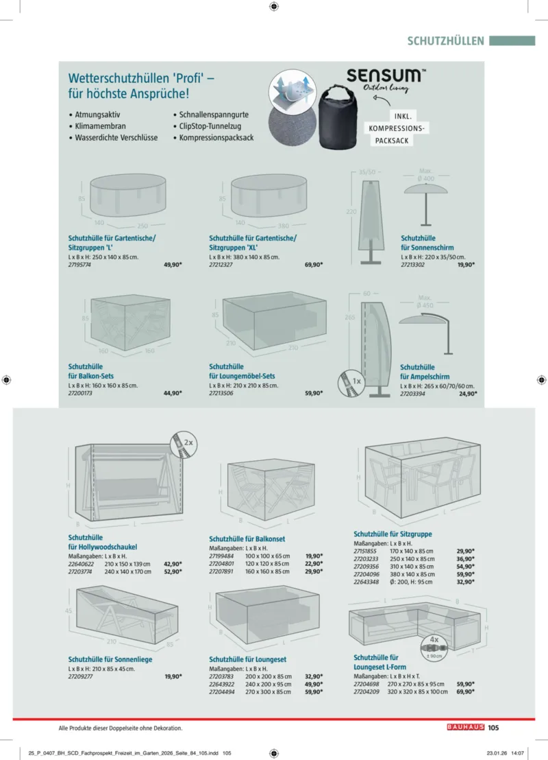 Bauhaus Prospekt vom 02.03.2026, Seite 105