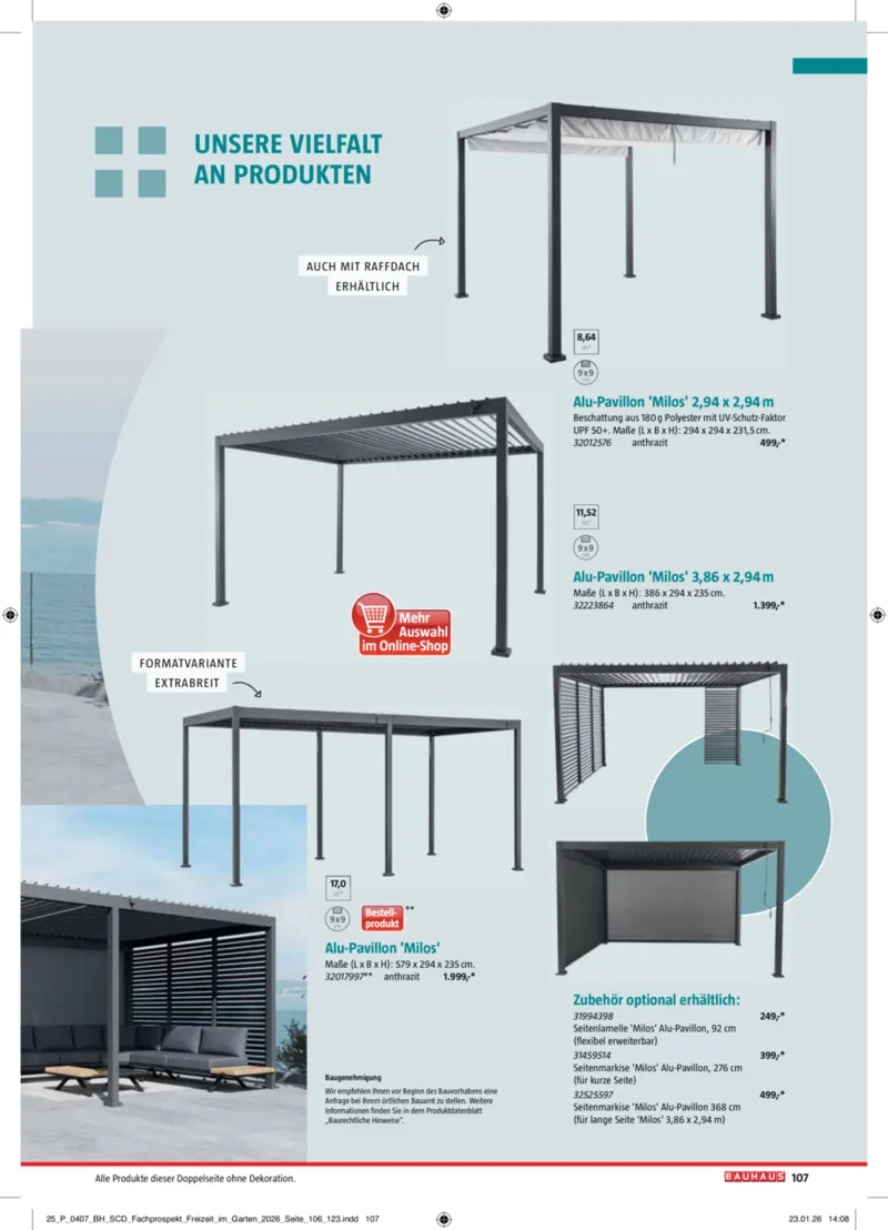 Bauhaus Prospekt vom 02.03.2026, Seite 107