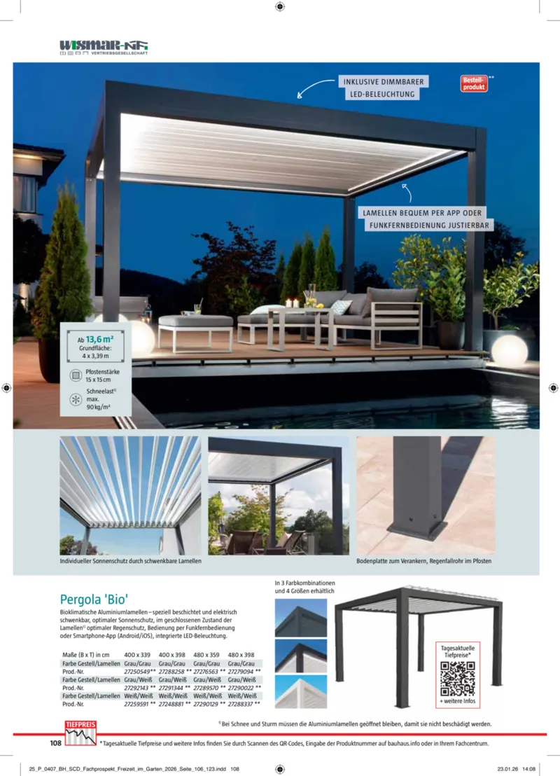 Bauhaus Prospekt vom 02.03.2026, Seite 108