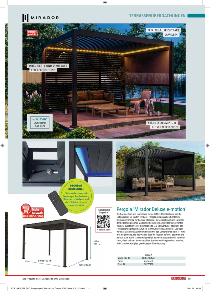 Bauhaus Prospekt vom 02.03.2026, Seite 111