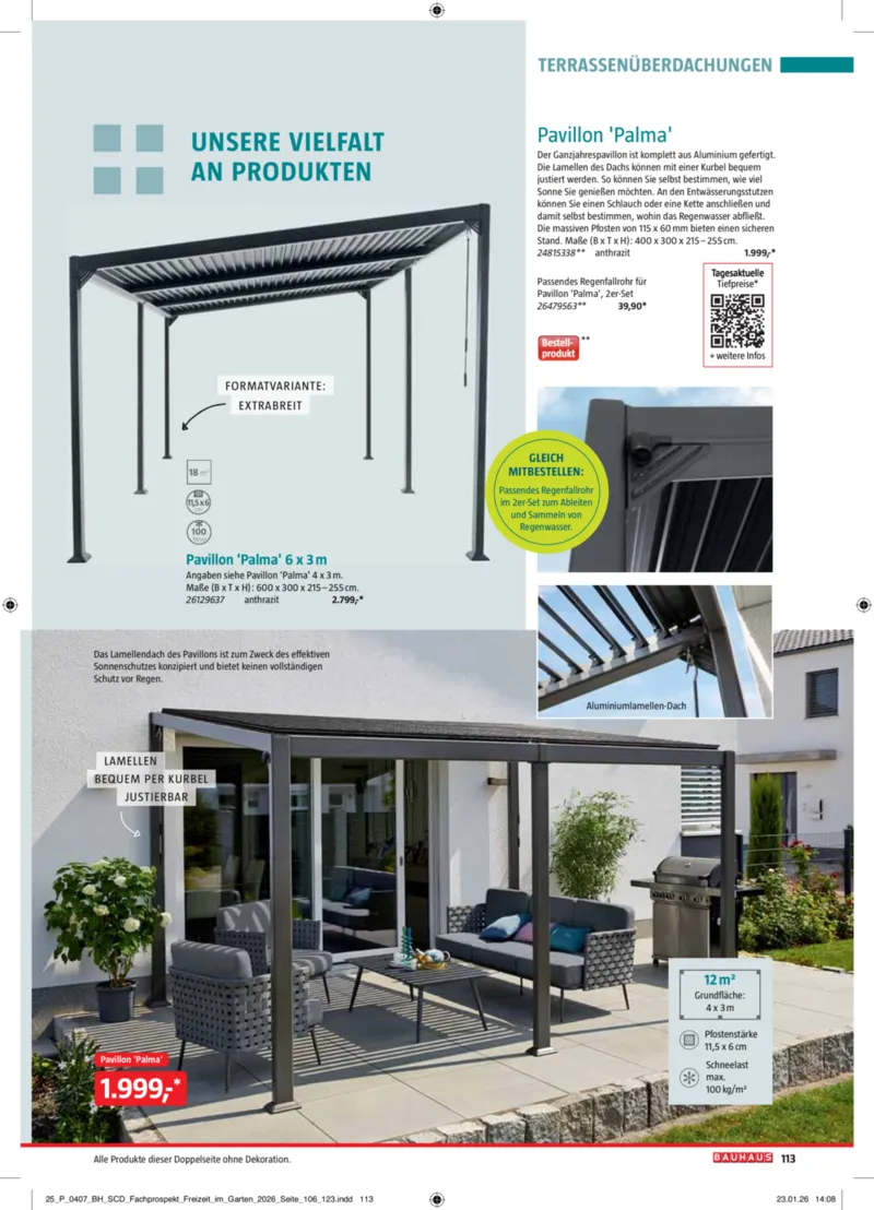Bauhaus Prospekt vom 02.03.2026, Seite 113