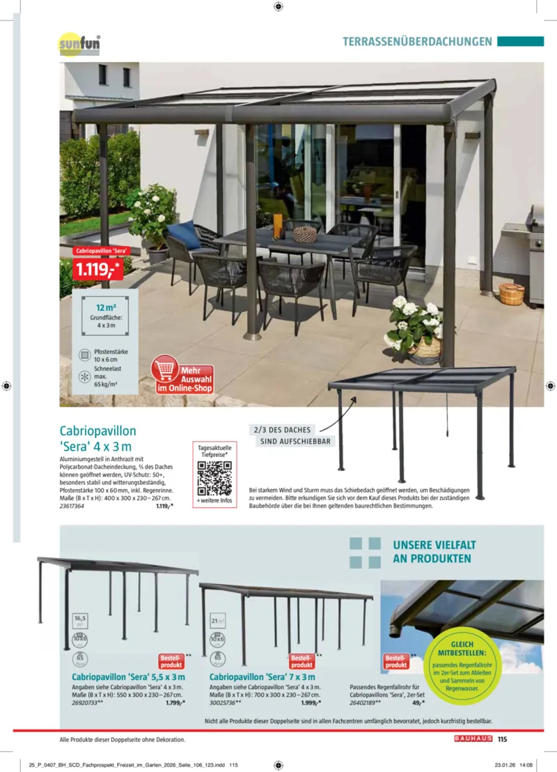 Bauhaus Prospekt vom 02.03.2026, Seite 115