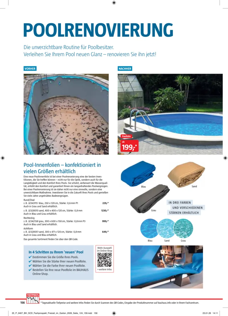 Bauhaus Prospekt vom 02.03.2026, Seite 156