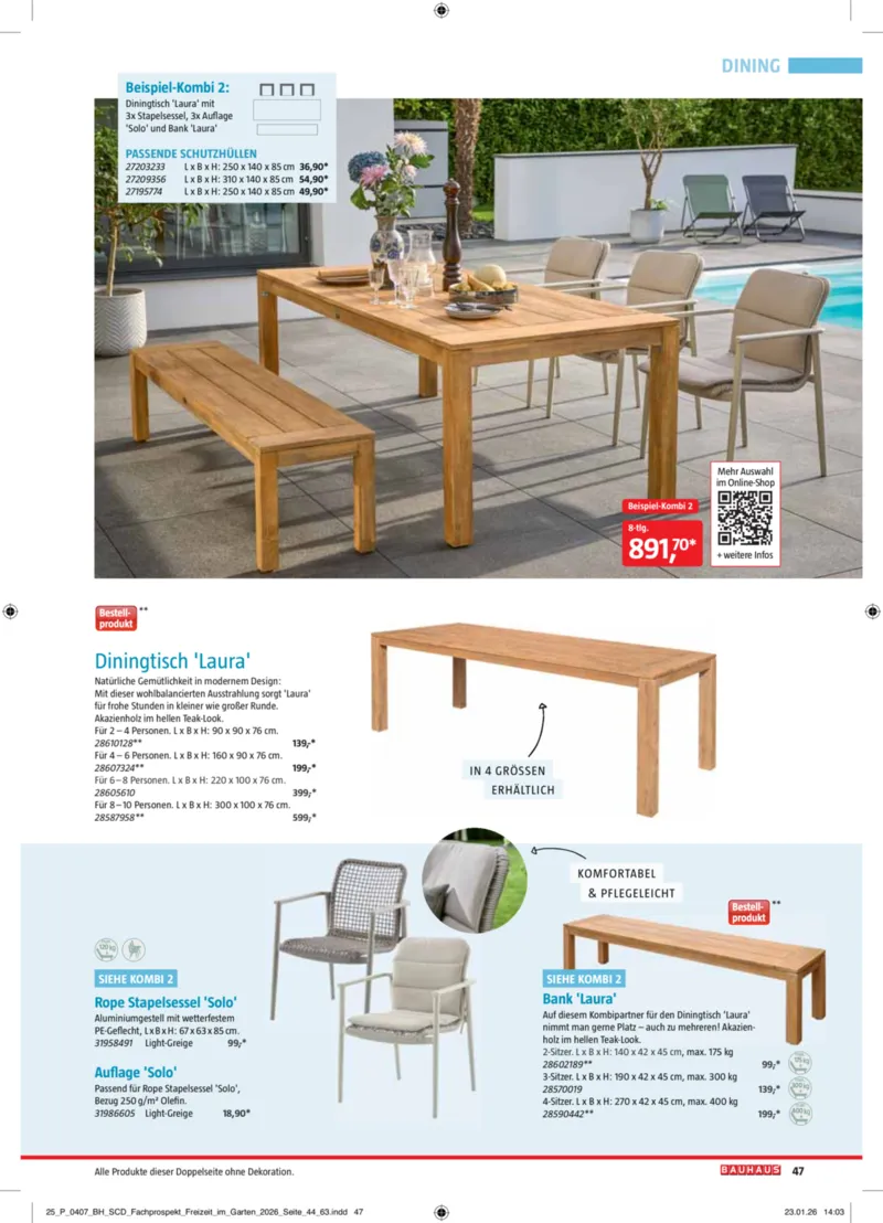 Bauhaus Prospekt vom 02.03.2026, Seite 47