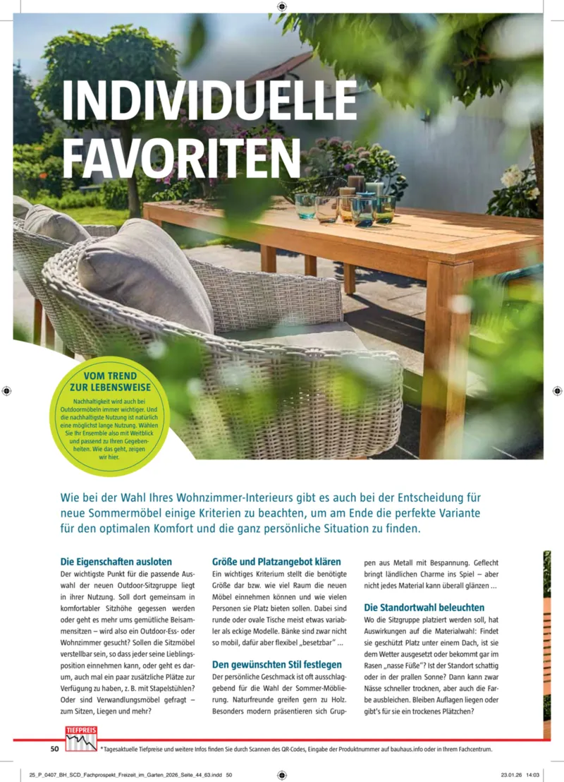 Bauhaus Prospekt vom 02.03.2026, Seite 50