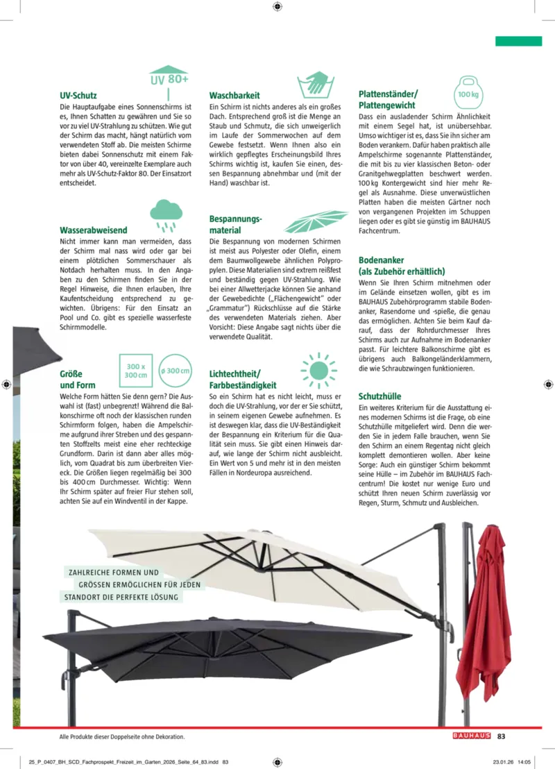 Bauhaus Prospekt vom 02.03.2026, Seite 83