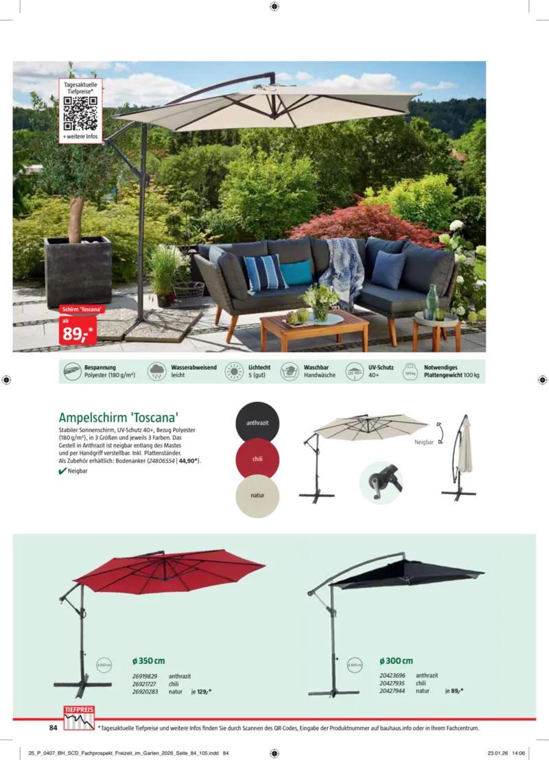 Bauhaus Prospekt vom 02.03.2026, Seite 84