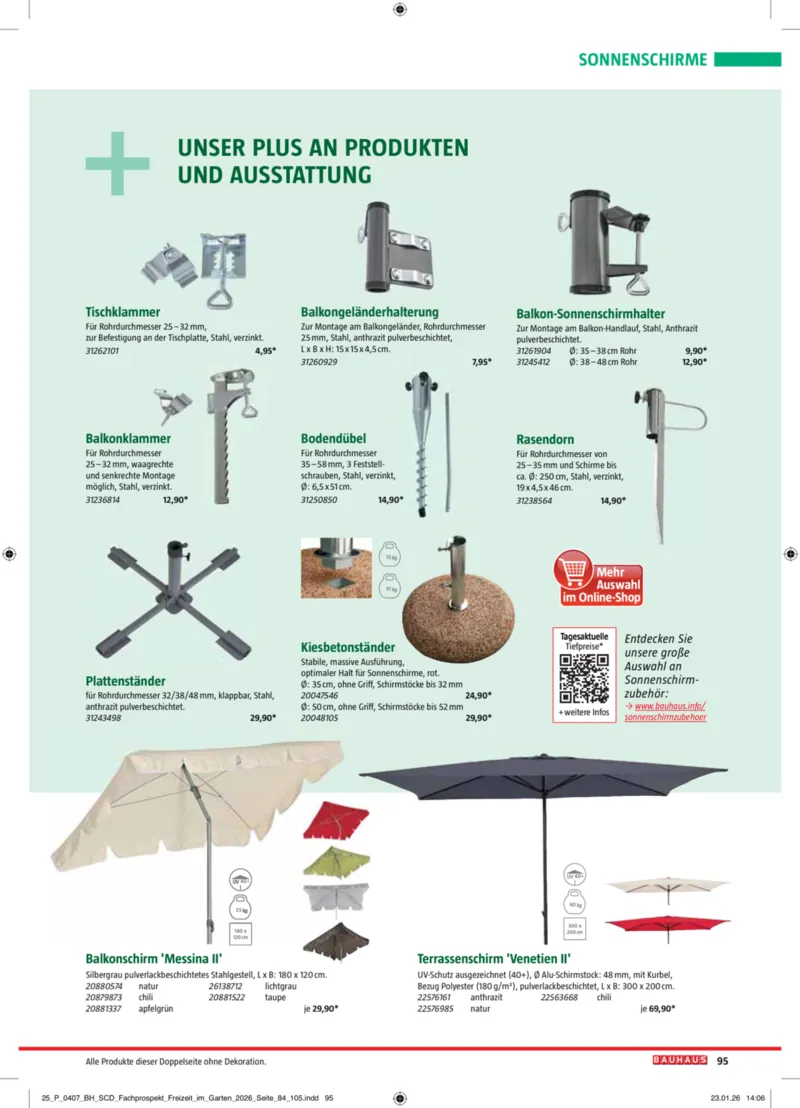 Bauhaus Prospekt vom 02.03.2026, Seite 95