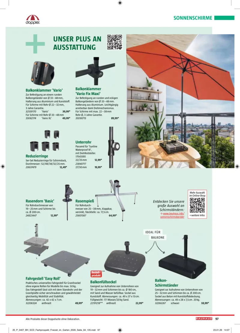 Bauhaus Prospekt vom 02.03.2026, Seite 97