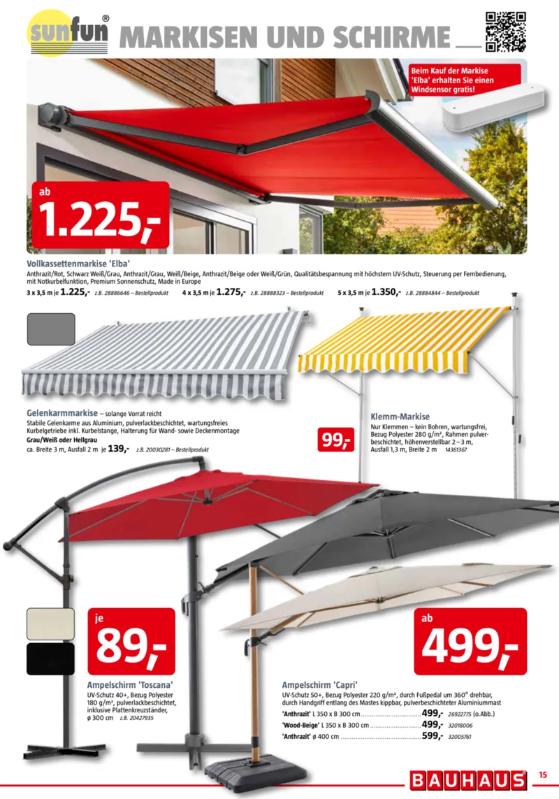 Bauhaus Prospekt vom 28.03.2026, Seite 15