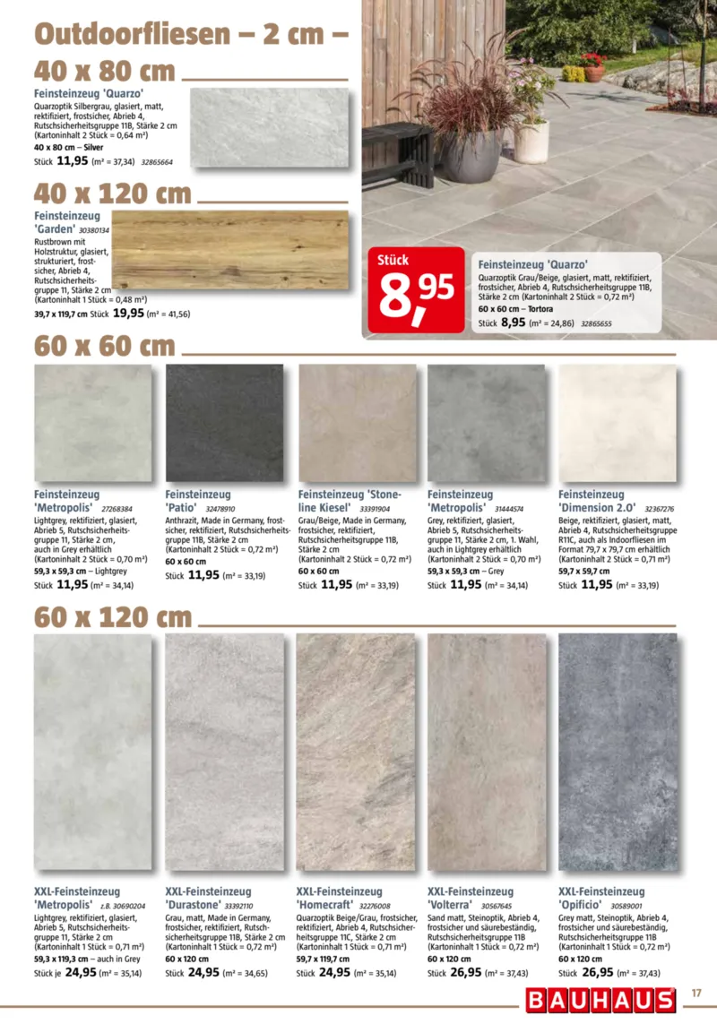 Bauhaus Prospekt vom 28.03.2026, Seite 17