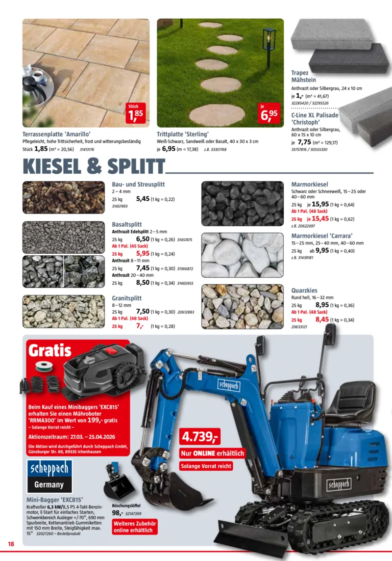 Bauhaus Prospekt vom 28.03.2026, Seite 18