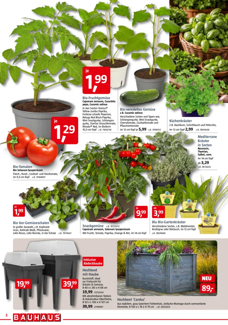 Bauhaus Prospekt vom 28.03.2026, Seite 2