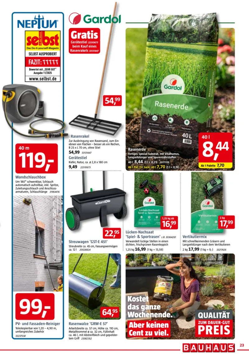 Bauhaus Prospekt vom 28.03.2026, Seite 23