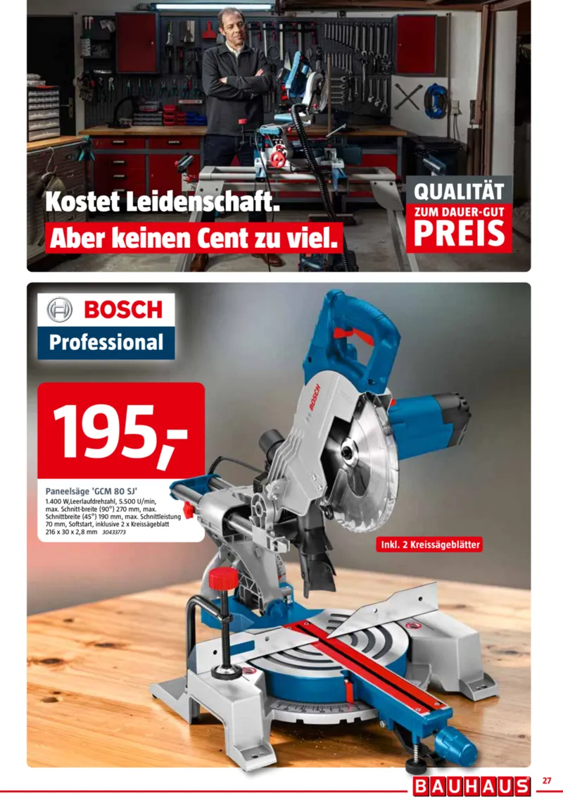 Bauhaus Prospekt vom 28.03.2026, Seite 27