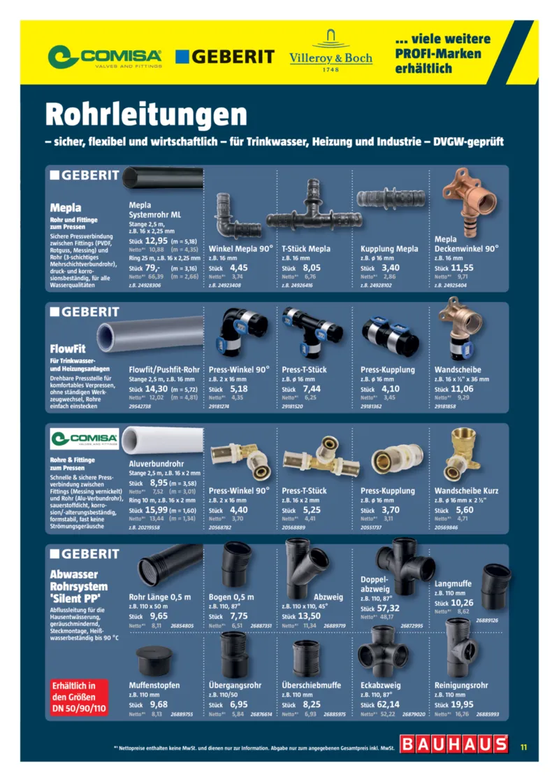 Bauhaus Prospekt vom 11.04.2026, Seite 11
