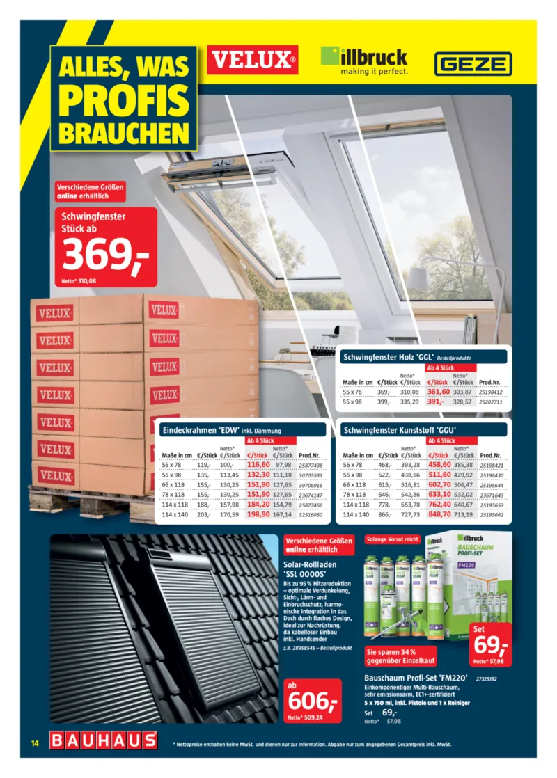 Bauhaus Prospekt vom 11.04.2026, Seite 14