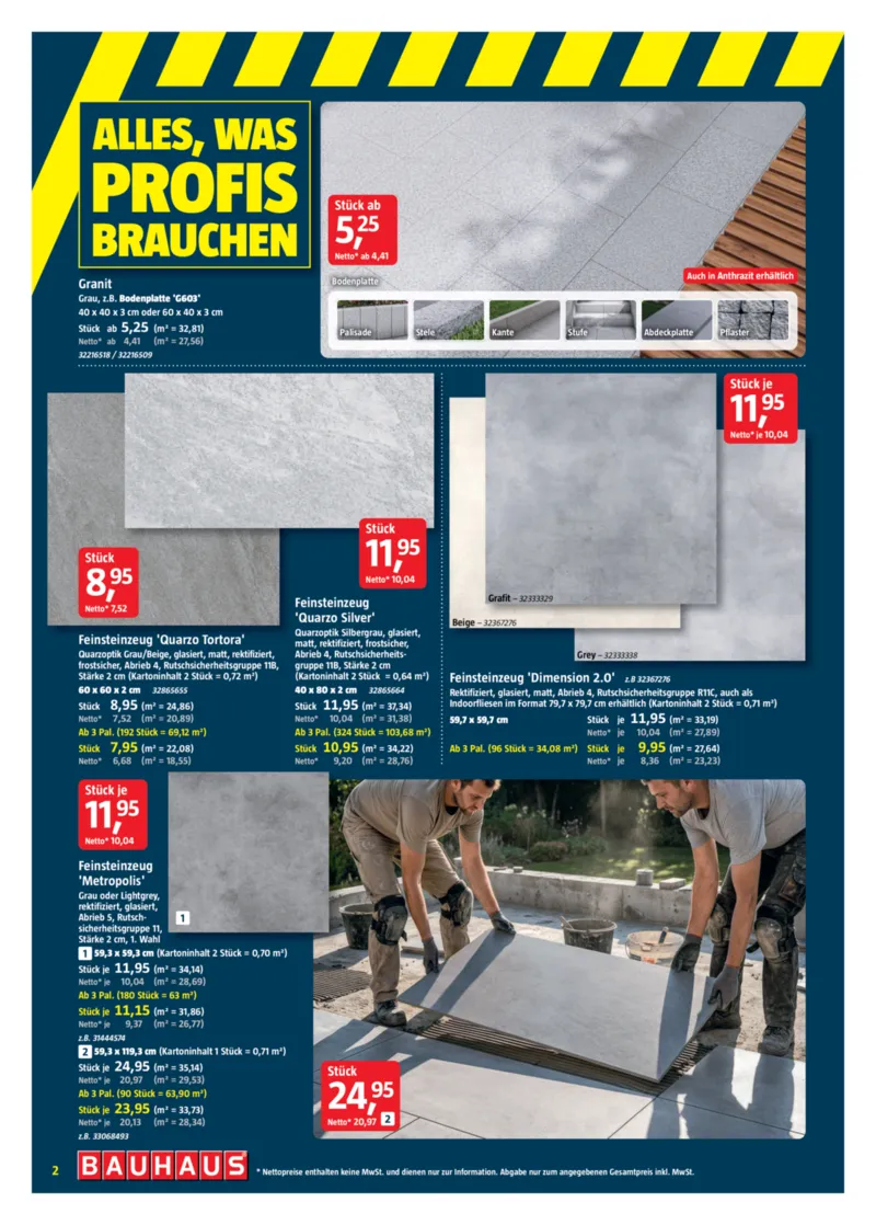 Bauhaus Prospekt vom 11.04.2026, Seite 2