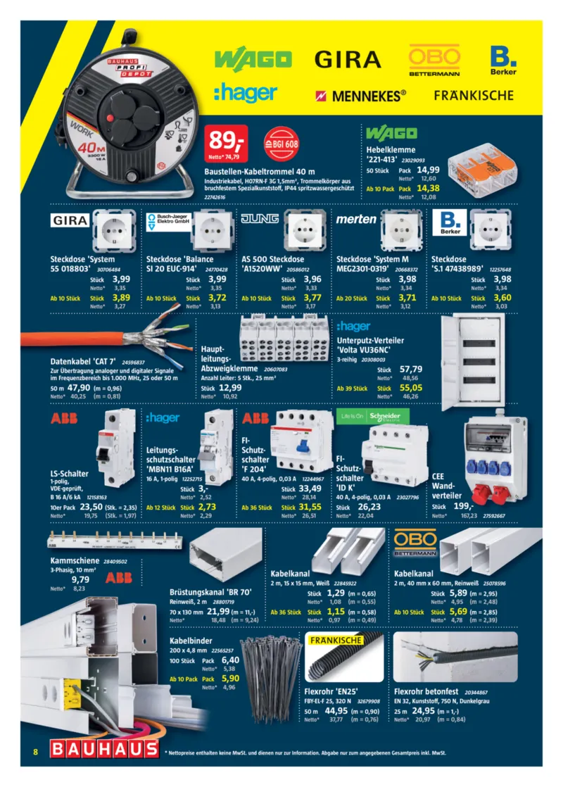 Bauhaus Prospekt vom 11.04.2026, Seite 8