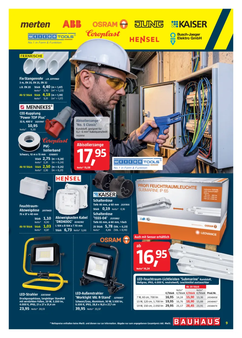 Bauhaus Prospekt vom 11.04.2026, Seite 9