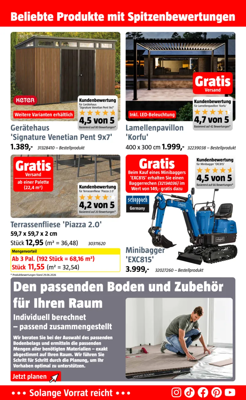 Bauhaus Prospekt vom 03.07.2026, Seite 9