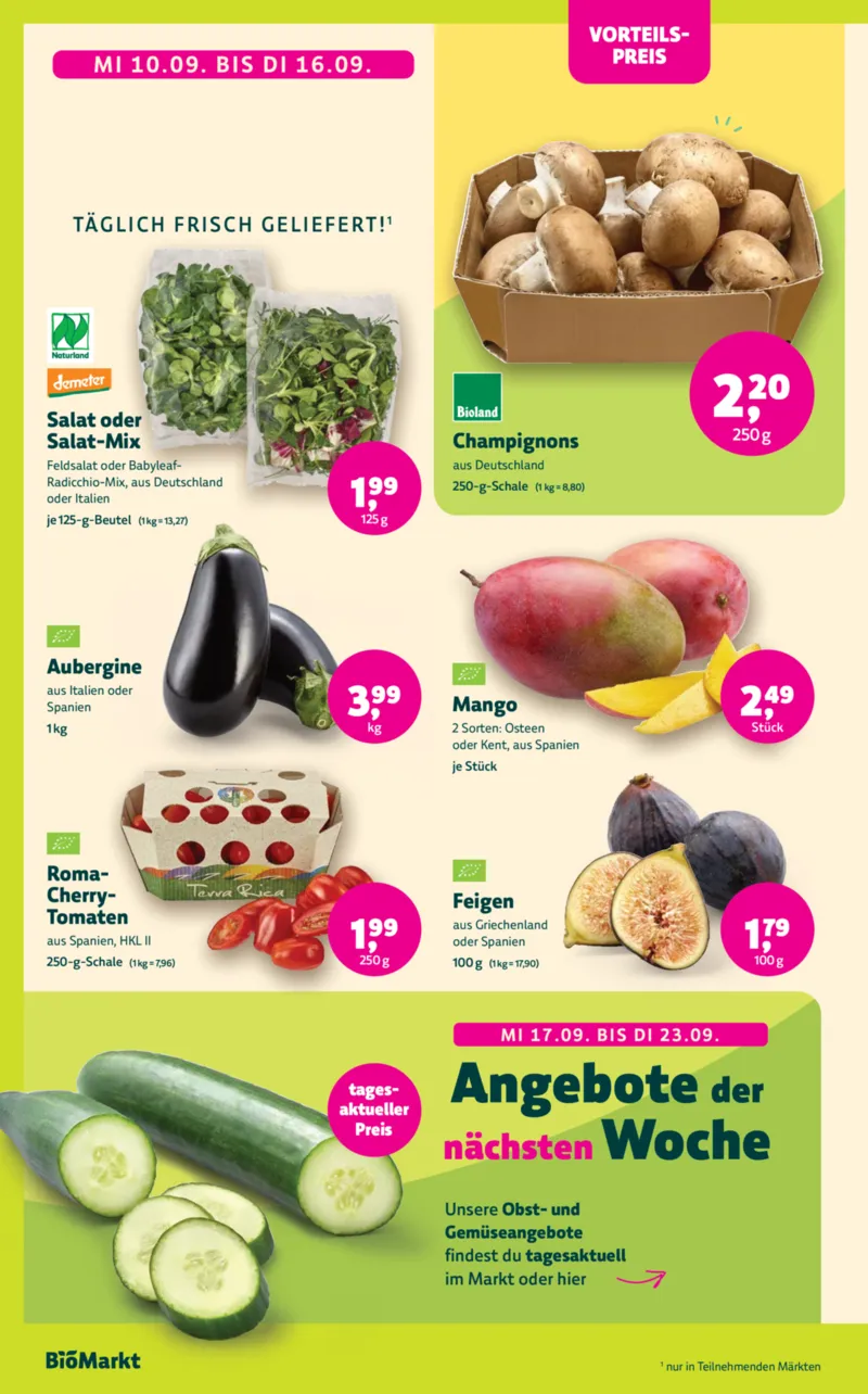 BioMarkt Prospekt vom 10.09.2025, Seite 2