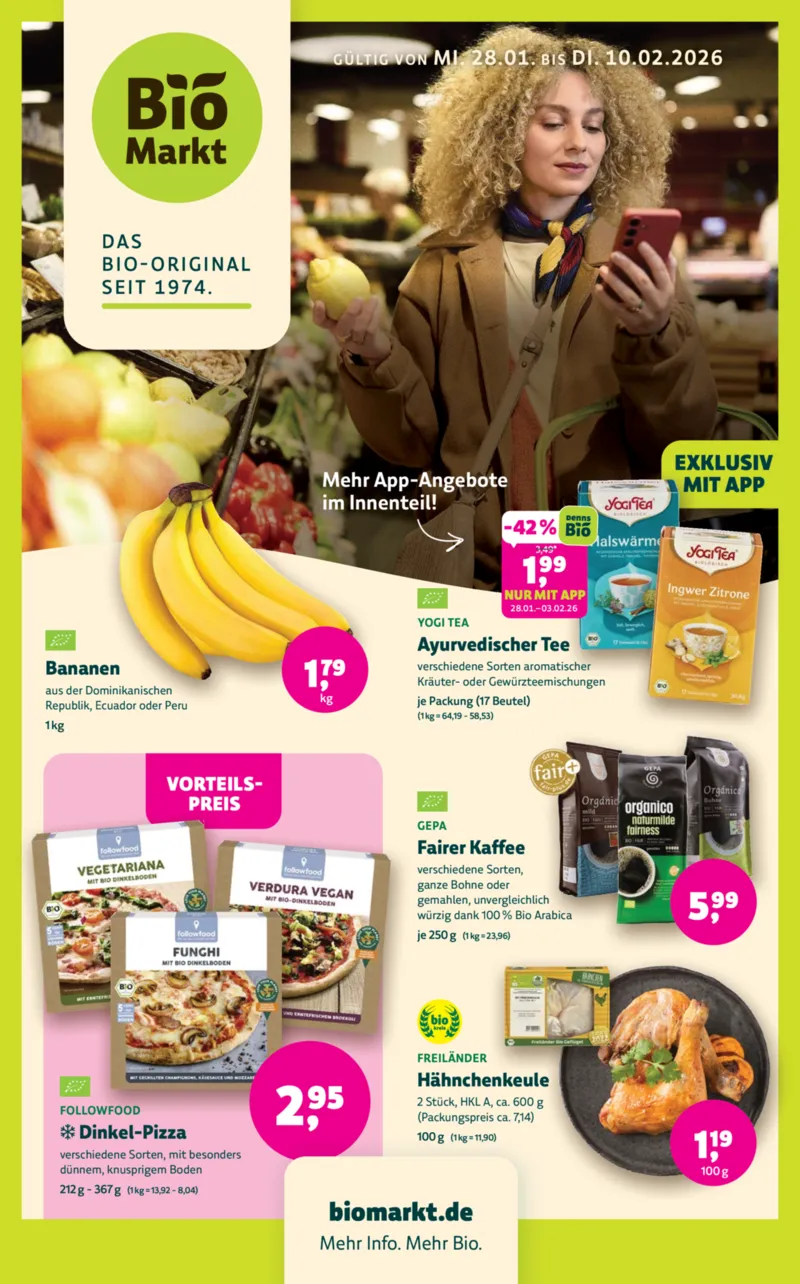 BioMarkt Prospekt vom 28.01.2026, Seite 1