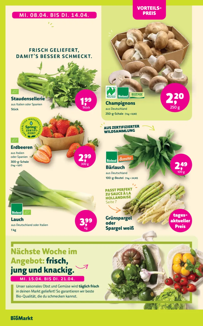 BioMarkt Prospekt vom 08.04.2026, Seite 2