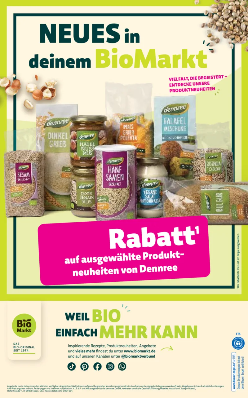 BioMarkt Prospekt vom 22.04.2026, Seite 14