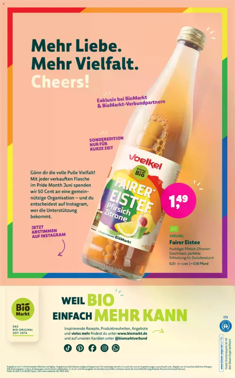 BioMarkt Prospekt vom 03.06.2026, Seite 18