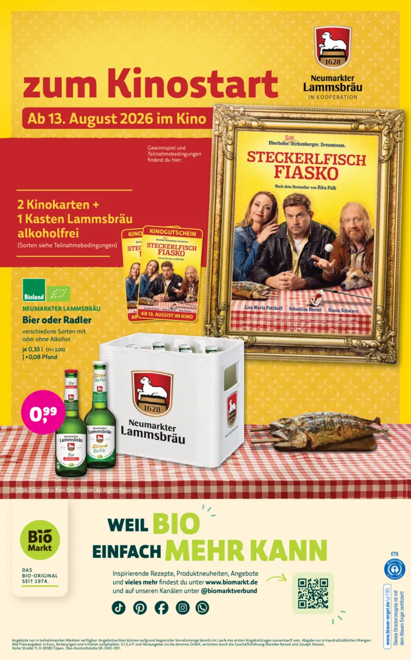 BioMarkt Prospekt vom 29.07.2026, Seite 14
