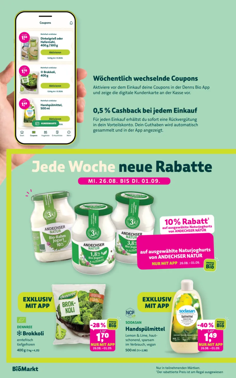 BioMarkt Prospekt vom 26.08.2026, Seite 2