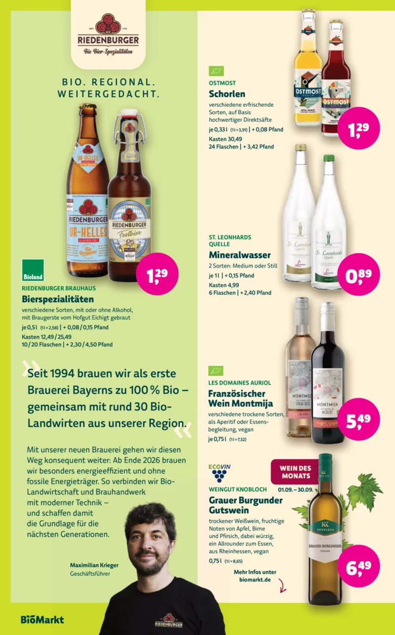 BioMarkt Prospekt vom 09.09.2026, Seite 12