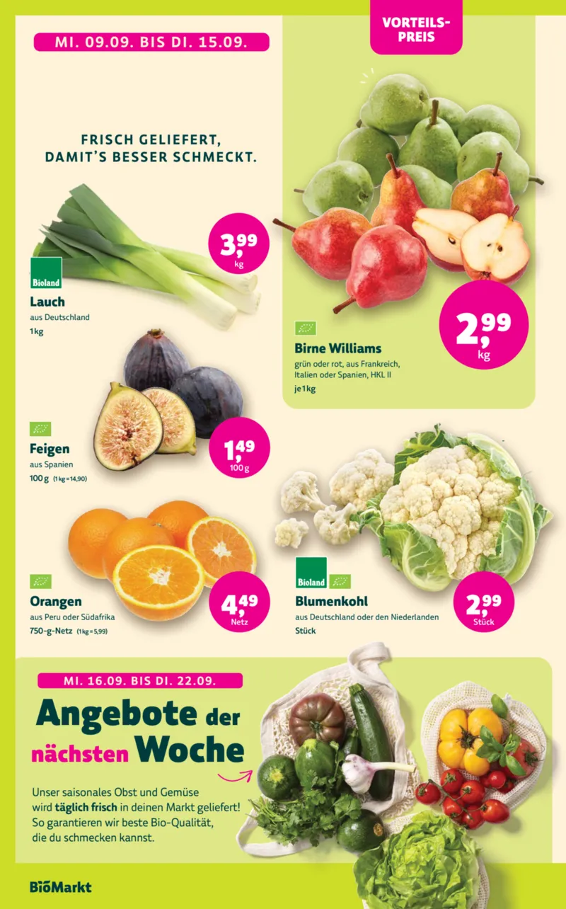 BioMarkt Prospekt vom 09.09.2026, Seite 2