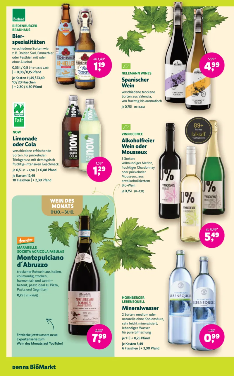 BioMarkt Prospekt vom 07.10.2026, Seite 12