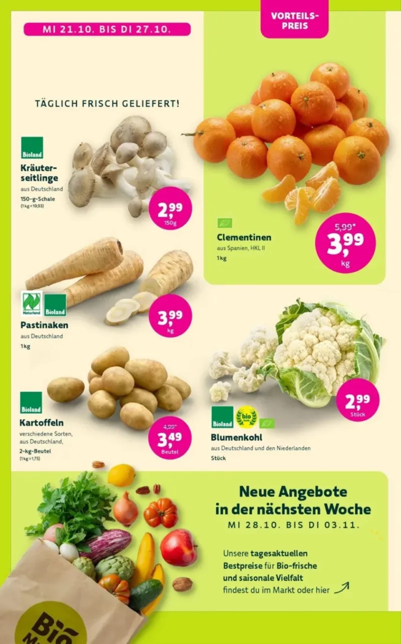 BioMarkt Prospekt vom 21.10.2026, Seite 6