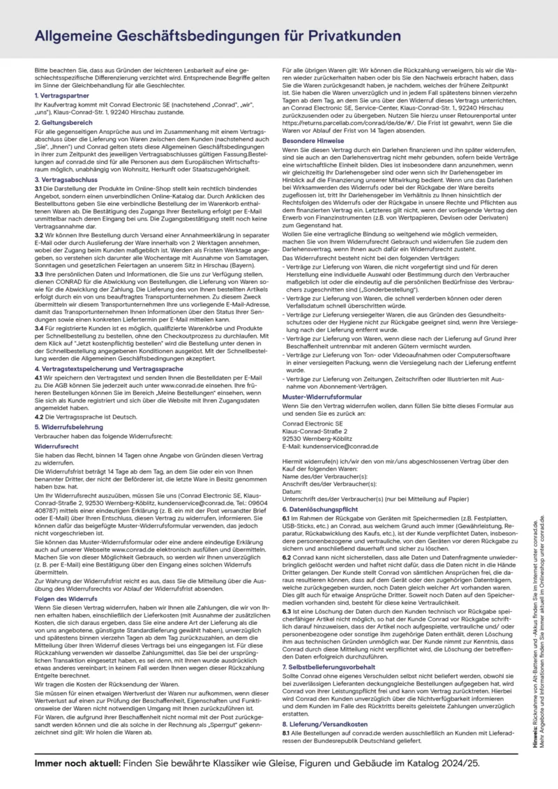 Conrad Prospekt vom 25.08.2025, Seite 98
