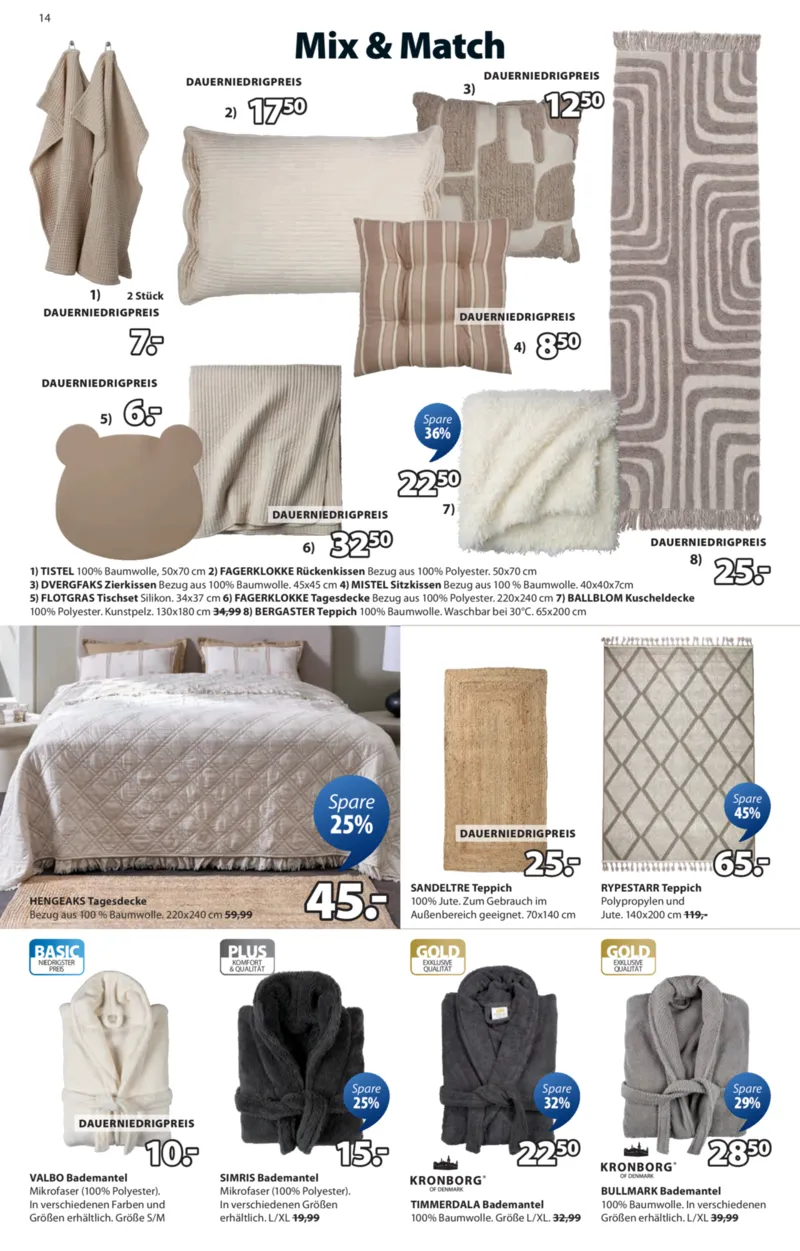 JYSK Prospekt vom 03.11.2025, Seite 14
