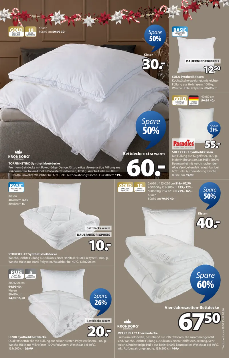 JYSK Prospekt vom 03.11.2025, Seite 19